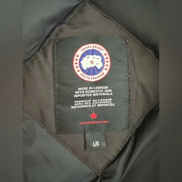 💯Canada Goose 100% authentic Men's down BLACK Puffer Jacket Langford Parka - Picture 8 of 16
